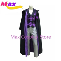 Max Anime Kuroshitsuji Gregory Violet Cosplay Halloween Party Costume Custom Made