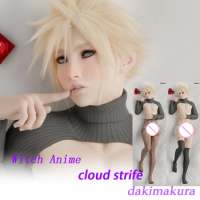 Dakimakura Anime cloud strife Double-sided Print Life-size Body Pillow Cover Bedding Gifts