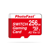 【Photofast】256GB microSDXC A2 V30 遊戲專用記憶卡(SWITCH適用)