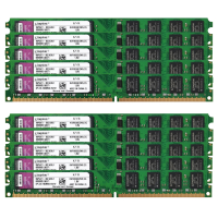 10ชิ้น2ชิ้น DDR2 2GB 667MHz 800MHz RAM UDIMM PC2-5300 6400 240พิน1.8V Unbuffered หน่วยความจำสำหรับเดสก์ท็อป2G RAM DDR2