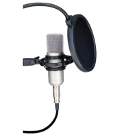 Universal Professional Condenser Microphone Mic Shock Mount Holder Studio Recording Bracket for Large Diaphram Mic Clip