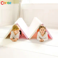 【Caraz】韓國寶寶遊戲地墊三色-Secret Q 小(摺疊遊戲地墊)