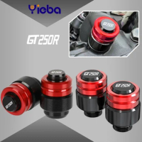 Rearview Mirror Plug Hole Screw Cap &amp; Tire Valve Stem Caps Cover FOR HYOSUNG GT250R GT 250R 2006 2007 2008 2009 2010 Motorcycle