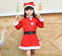 ✤宜家✤可愛創意聖誕節服飾6 兒童聖誕老人服 聖誕禮物
