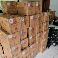 Paket 4 Pcs Pewangi Pelicin Pakaian Original Mawar Super Laundry