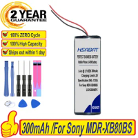 Top Brand 100% New 300mAh LIS1630HNPC Battery for Sony MDR-XB80BS MDR-XB70BT Bluetooth headset Batteries