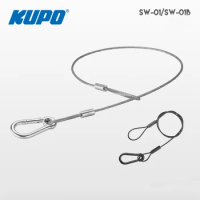 KUPO SW-0 75cm Safety Wire- 3.2mm Diameter 7 X 19 Wire, CE