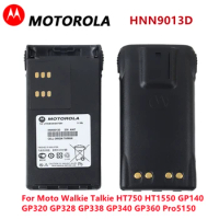 HNN9013D 7.4V 2000mAh Original Battery For Motorola Walkie Talkie HT750 HT1550 GP140 GP320 GP328 GP338 GP340 GP360 Pro5150 Radio