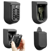 10PCS Useful Outdoor Key Storage Box 10 Digit Push-Button Password Anti-theft Key box Safe Box Code Key Holder Home decoration