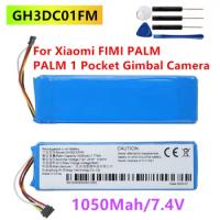 New Original 7.4V 1050mAh GH3DC01FM Battery For Xiaomi FIMI PALM ,PALM 1 Pocket Gimbal Camera Free tools
