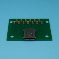 25pcs USB 3.1 TYPE C test board socket with PCB circuit board Data cable test board