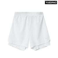 Yuedpao Sportswear กางเกงออกกำลังกายขาสั้น กางเกงวิ่ง 2in1 มีซับใน พร้อมกระเป๋าด้านข้าง Ultra Flow R