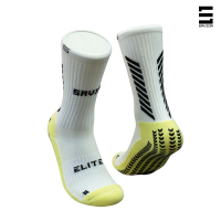 Savior Elite Pendek Putih - Grip Socks | Kaos Kaki Antislip Futsal Sepakbola Basket Running | Origin