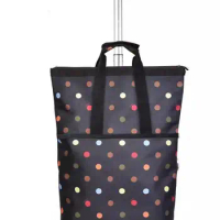 Women Shopping bags on wheels Women trolley bag shopping bag with wheels wheeled luggage Bags Rolling Luggage Backpack bags