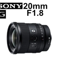 New Sony FE 20mm f/1.8 G SEL20F18G Full Frame Lens For A7 III