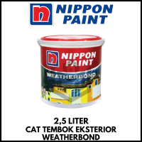 Cat Tembok Eksterior Nippon Paint Weatherbond 2,5Liter