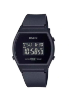 CASIO Casio Women's Digital Watch LW-204-1B Black Resin Band Ladies Watch