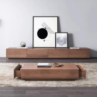 Wood Retro Tv Stands Storage Console Computer Pedestal Simplicity Tv Stands Display Muebles Para El Hogar House Furniture