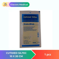 Cutimed siltec bsn 10 cm x `0 cm | 10 cm x 20 cm plester serap cairan luka 1 Box isi 10 Pcs