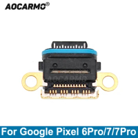 Aocarmo For Google Pixel 6Pro 6 7 Pro USB Charging Port Connector Charger Plug Dock Replacement Parts