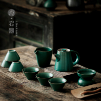 陶瓷茶具套裝輕奢簡約家用辦公室高端泡茶套組茶壺茶杯整套泡茶器