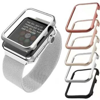 Aluminium Cover for Apple Watch Ultra 49MM 8 7 6 5 Case 45mm Matte Bumper Frame IWatch Series 6 Se 5 4 3 Protector 38 40 42 44mm