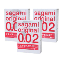sagami 相模元祖 002 超激薄 55mm 保險套 衛生套 3片 *3