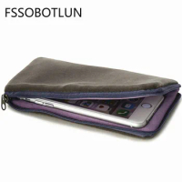 FSSOBOTLUN,5Colors,For HUAWEI MATE 20 X 5G 7 inch Zipper Soft Flannel Phone Pouch Bag Case For For HUAWEI MATE 20 X