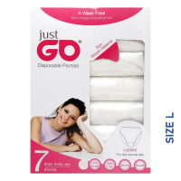 JUST GO DISPOSABLE UNDERWEAR WOMAN 7 PACK | JUST GO DISPOSABLE UNDERWEAR WOMAN 7 PACK