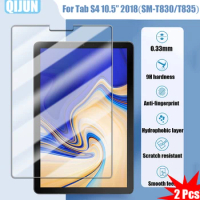 Tablet Tempered glass film For Samsung Galaxy Tab S4 10.5" 2018 Explosion proof and scratch resistant waterpro 2 Pcs T830 T835