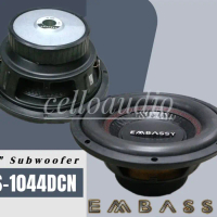 Subwoofer 10 Inch Embassy ES-1044 Double Coil Embassy 10\ ES 1044"
