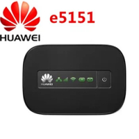 Original Unlocked Huawei e5151 21.6Mbps 3g wifi hotspot mobile wifi router with original retail box