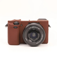 Sarung Silikon, Sesuai untuk Kamera Sony A6300, A6400, A6100, Mikro Tunggal, Penutup Pelindung, Beg 
