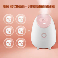 Hot Facial Steamer SPA Face Moisturizing Nano Spray Mist Humidifier Hot Mist Sparyer Fruit Vegetable Skin Deep Hydrate