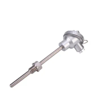 Custom The 4-20mA Thermal Resistance Sanitary Stainless Pt100 Probe Temperature Sensor