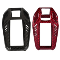 Premium Real Carbon Fiber Case Cover Fit For BMW 5 Series I12 G12 G11 G20 G30 Key Fob Remote