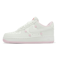 Nike 休閒鞋 Wmns Air Force 1 07 女鞋 男鞋 粉 米白 情人節 愛心 AF1 經典 HV5992-111