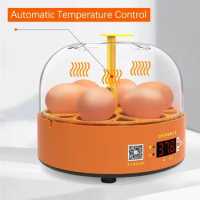 Egg Incubator Chicken Fully Automatic Egg Incubator Intelligent Digital Temp Control Turning Incubator Small Household