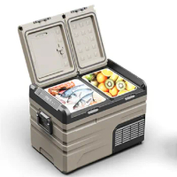 20L 22L 35L 45L 55L Car Refrigerator Mini Fridge Freezer Portable Compressor Cooler 12/24V DC 110-240V Ice Box for Camping