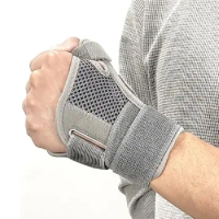 Flexible Splint Wrist Thumb Support Brace for Tendonitis Arthritis Breathable Thumb Protector Guard Fits Right and Left Hand
