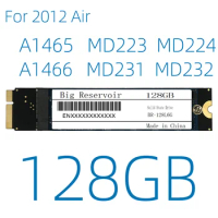 128GB SSD For Air 2012 Early Mid Late A1465 EMC2558 MD223 MD224 A1466 EMC2559 MD231 MD232 128G Solid State Disk