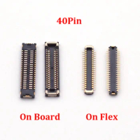 2pcs 40pin LCD Display FPC Connector On Motherboard for Xiaomi 10T 10Tpro Pocophone POCO X3 X3 Redmi 9 Note 9 Pro 5G K30S