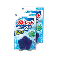 (2盒任選超值組)日本小林製藥-水箱用Bluelet星星造型馬桶自動清潔錠120g/盒(Kobayashi馬桶錠,去污除臭芳香3合1洗劑,免刷洗馬桶去漬除垢清潔劑)