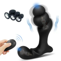 Male Prostate Massage Vibrators Anal Plug 10 Modes Wireless Control Prostate Stimulator Women Anal Vibrator Sex Toys For Men