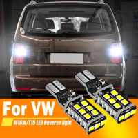 2pcs For VW Passat B7 B8 Touran 2010-2019 Golf 6 7 LED Backup Light Blub Reverse Lamp W16W T15 921 Canbus No Error
