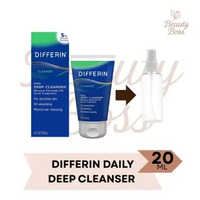 Differin Daily Deep Cleanser Sensitive Skin Sabun Cuci Muka 118 ml SHARE 20ML