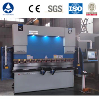 High Configuration 8+1 Axes 2500mm Stainless Plate Sheet Delem Control System Da66t Press Brake Bending Machine 100 Ton Capacity