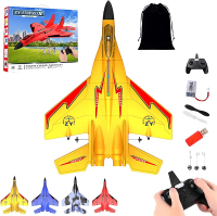 Wonstorex Rc Plane Wonstorex Remote Control Fighter Jet 2.4GHZ Rc Remote Control Fighter Model Toy W