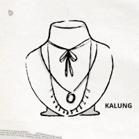 K226 Kalung TITANIUM Wanita Rantai Nori Liontin Bunga Gold cantik Lapis Emas 18 KGP