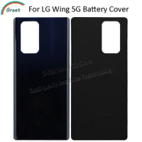 For LG Wing 5G Back housing Battery Cover Rear Door Case For LG Wing 5G LMF100N battery door LM-F100N LM-F100V